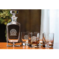 Deluxe Square Decanter Set